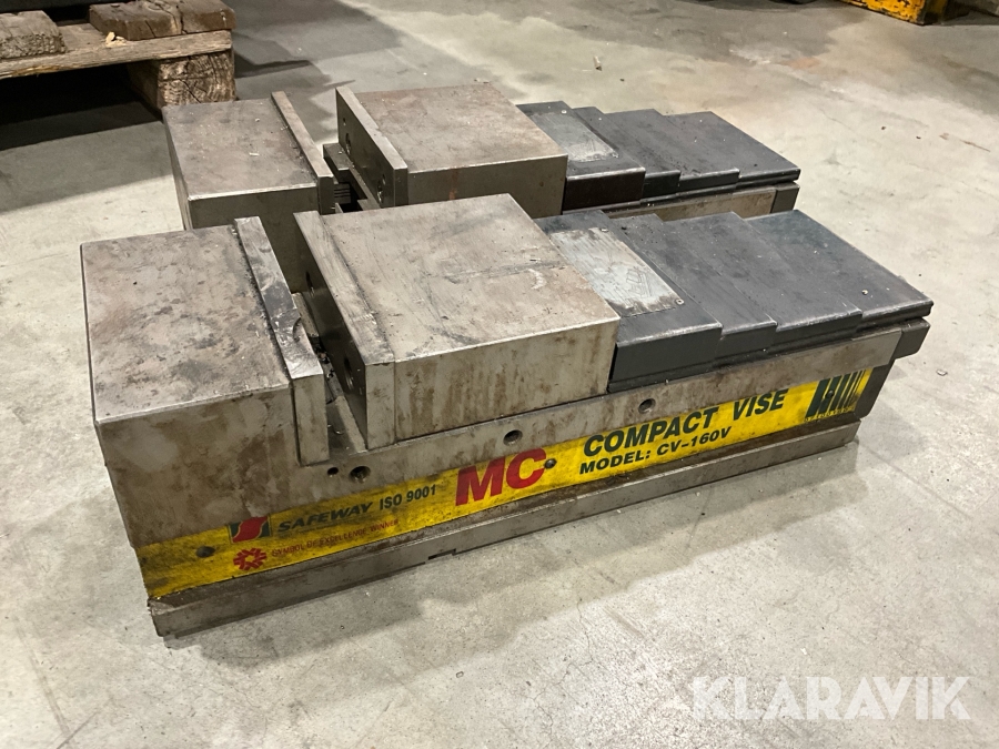 Skruvstycken 2st Safeway CV-160V