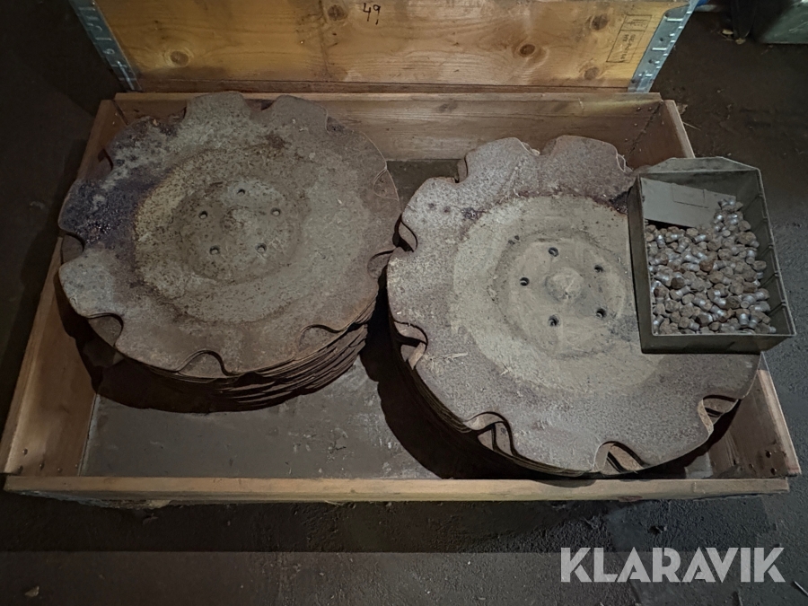 Diverse tallriksreservdelar Vädersta True Cut 610 48st