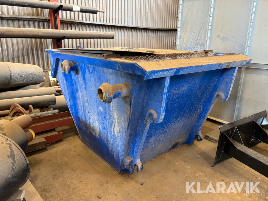 Container med stora BM.