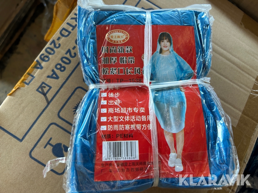 Parti Regnponcho ca 1000st