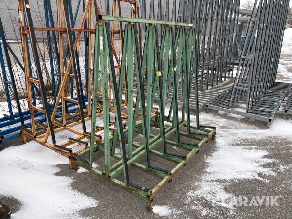 Glas/ skivställ A stativ