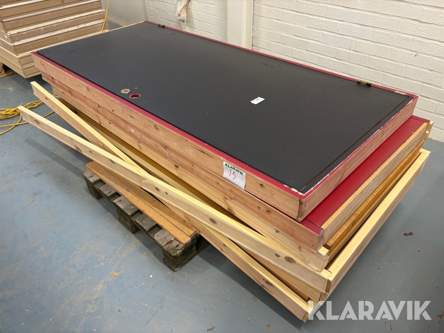 Innerdörrar med karm 6st