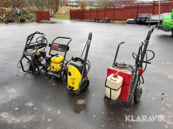 Högtryckstvättar Proworks/Lavor/Kärcher/Kent