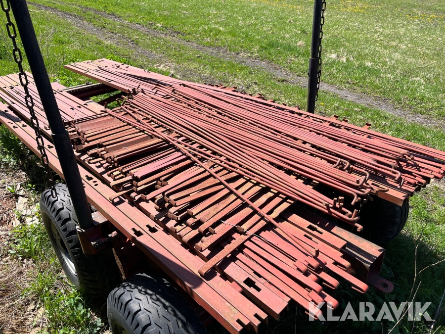 Ställning till lagringssilo 3st (4m hög)