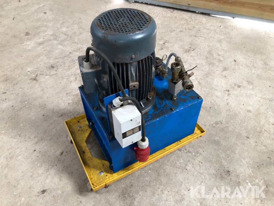 Hydraulaggregat Nima Maskinteknik AB/HP-Teknik HPG 24-4 med tank