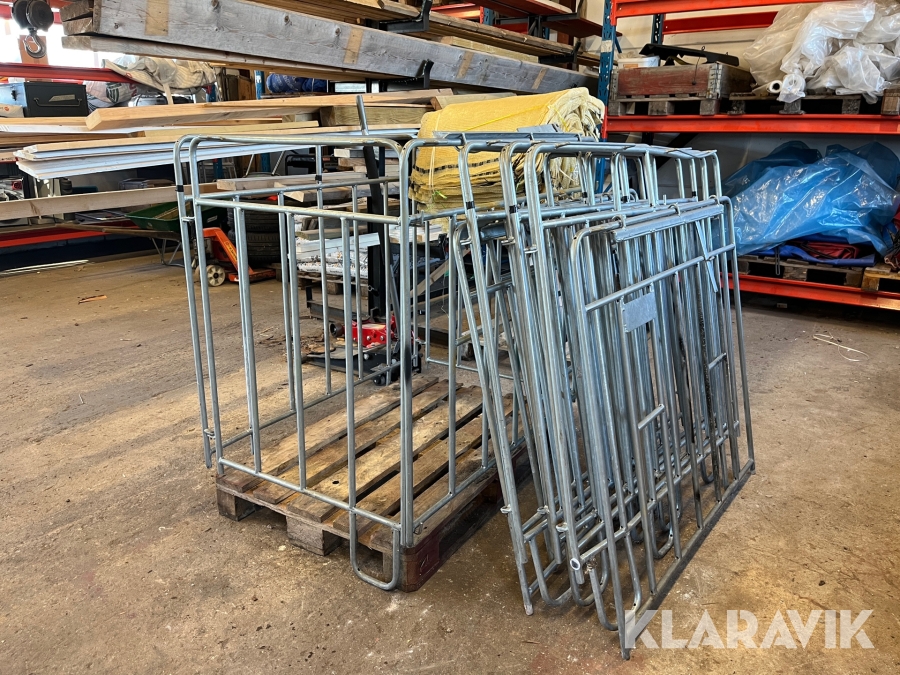 Vedhäck 4 st + ca 100 st säckar