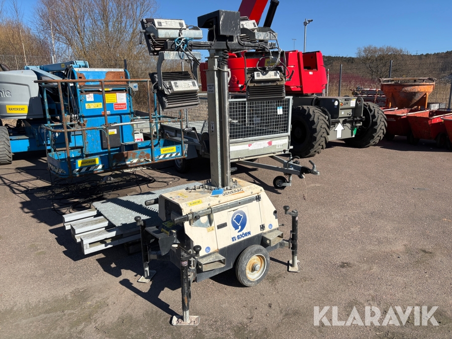 Belysningsmast LED Generac LinkT3 LED