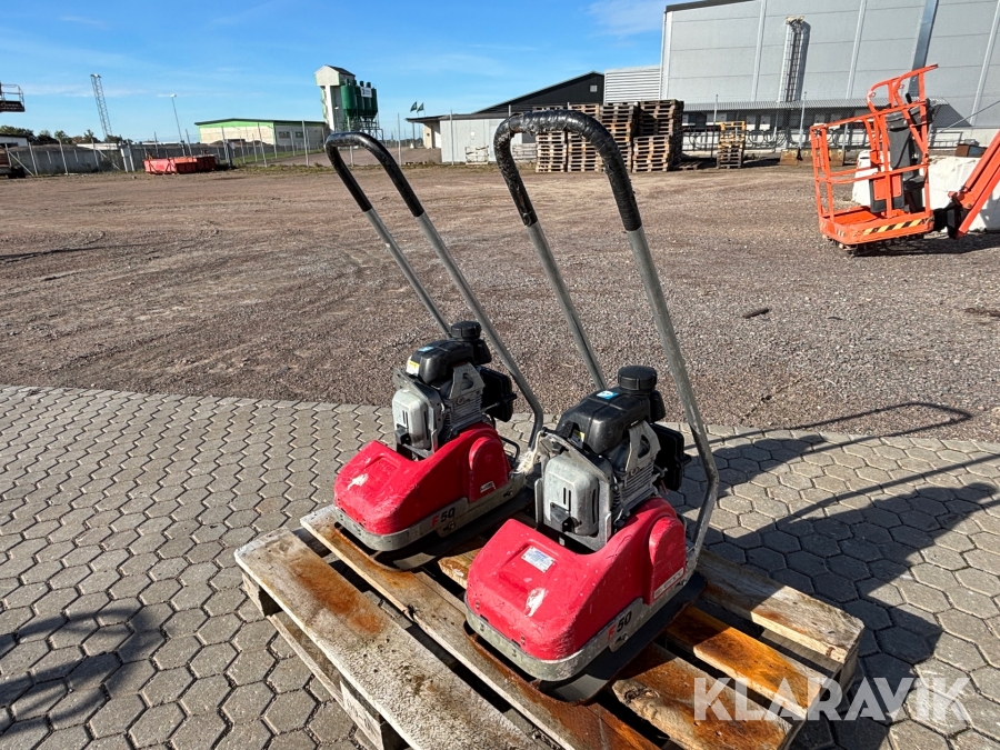 Markvibratorer Swepac F50 & F50 2st