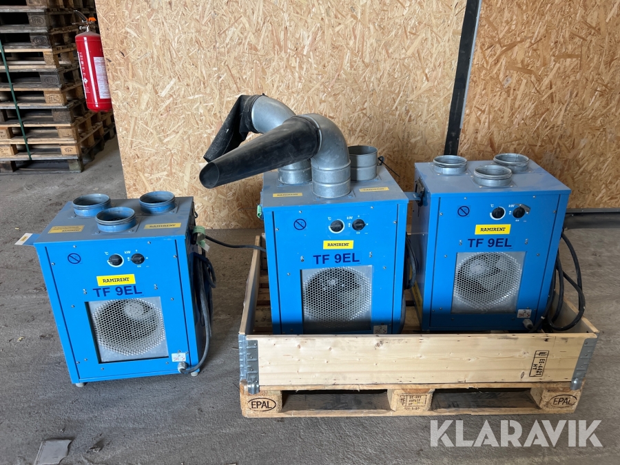 Varmluftsfläktar El-Björn TF9EL