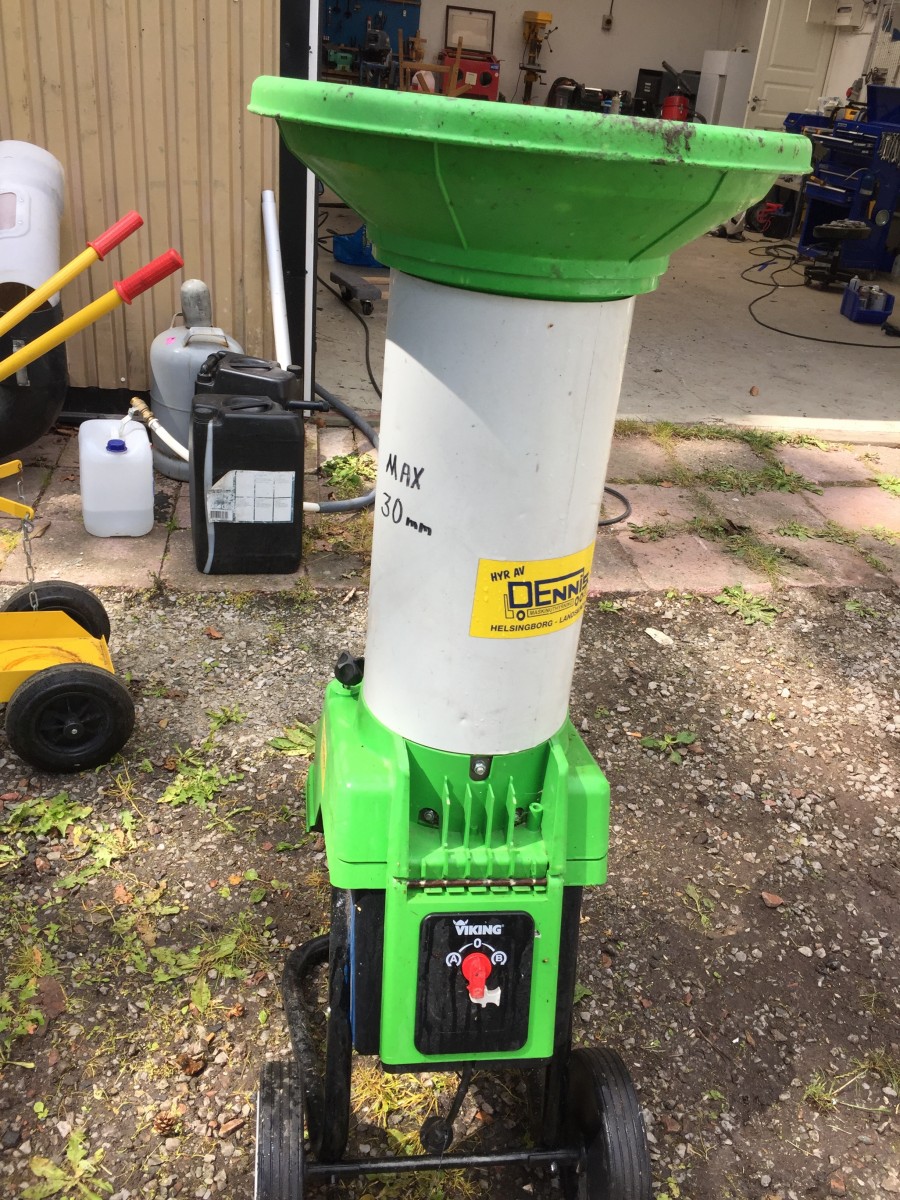 Flismaskin / Kompostkvarn