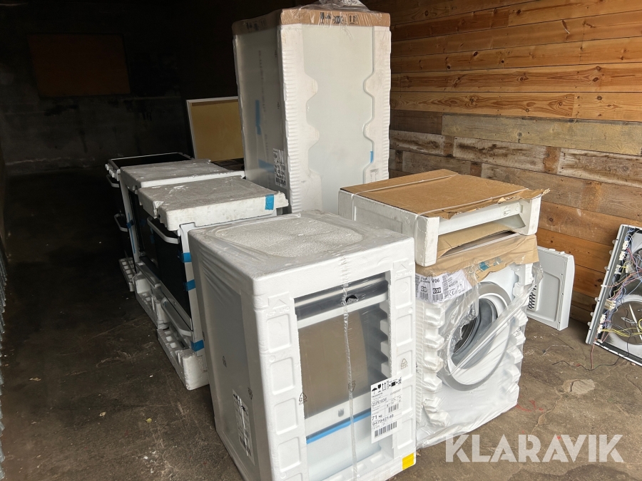 Parti med vitvaror Bosch / Husqvarna 9 st