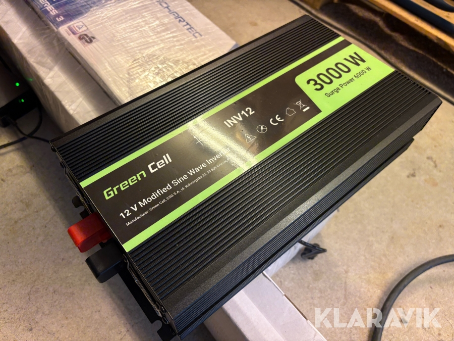 Spänningsomvandlare Green Cell 3000