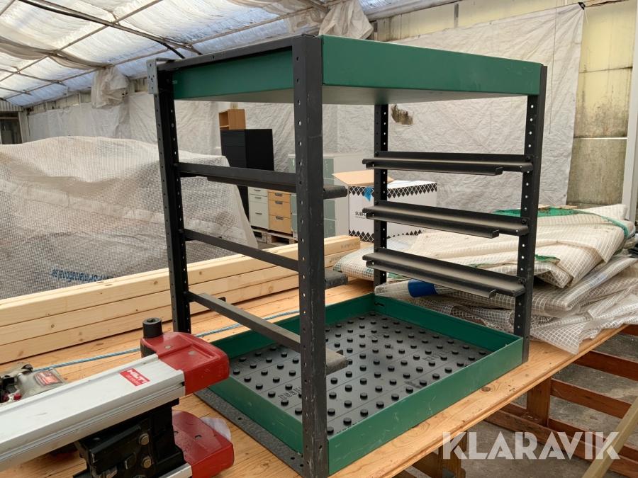 Hyllsystem för Essbox väskor