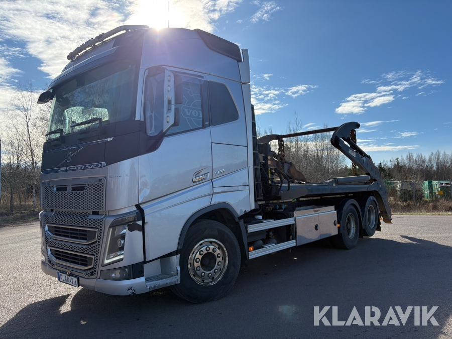 Lastväxlare Volvo FH16 med liftdumperaggregat