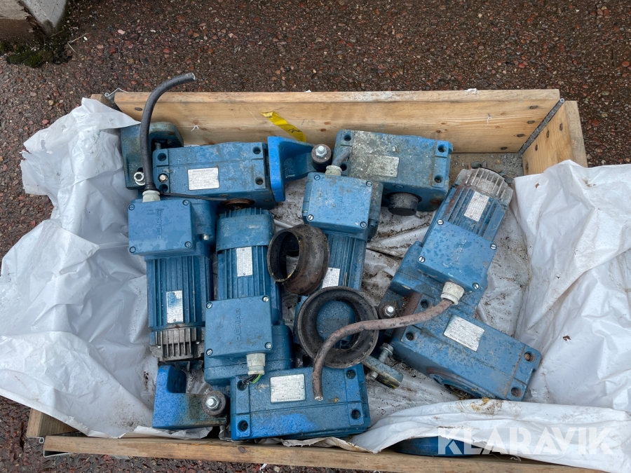 Motor för traverser