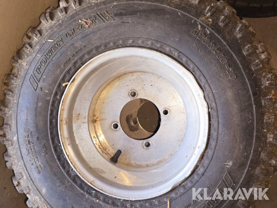 Däck till ATV Powergear 22x10-10 / 23x7-10 4st