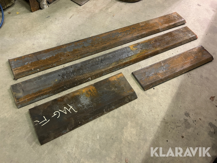 Skopstål / skärstål 4 st