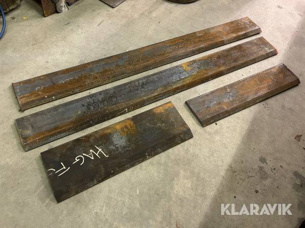 Skopstål / skärstål 4 st
