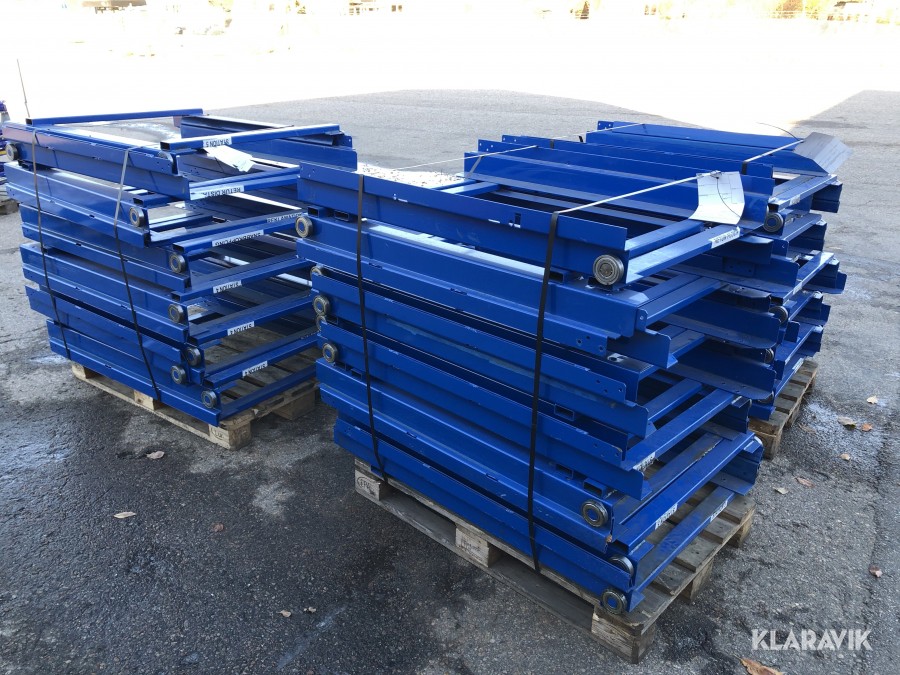 Pallsystem - 19st Utdragsenheter för EUR-pallar