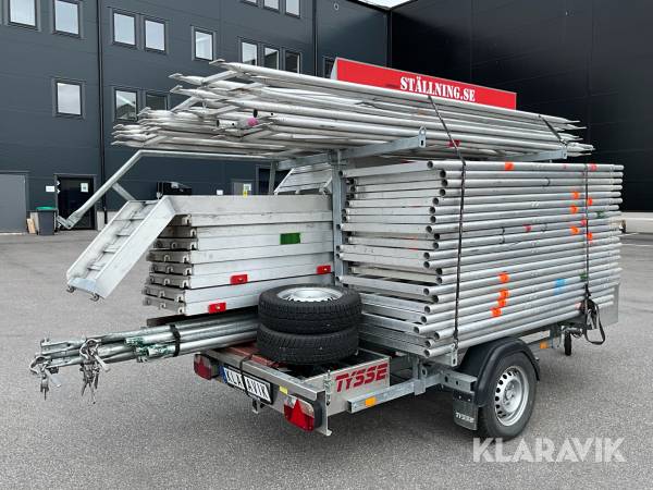 Ställningstrailer Tysse