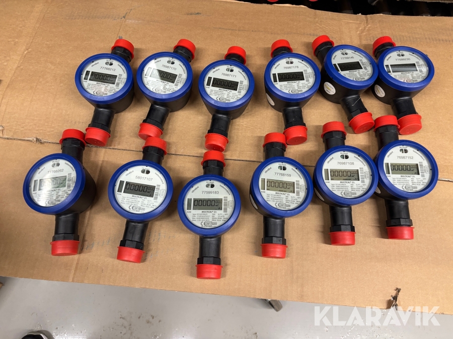 Fjärravläst vattenmätare ultraljud Kamstrup Multical 21 12st