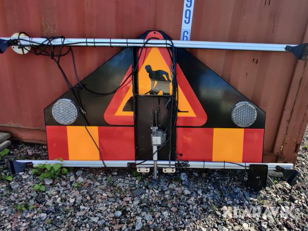 Trafikskylt Linak dubbelsidig