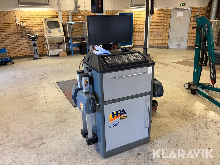 Fyrhjulsmätning HPA C500