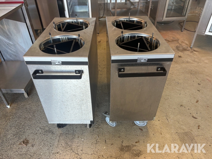 Tallriksdispenser 2 st Elektro termo ETD 240-208