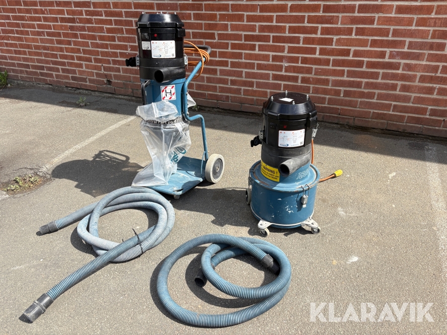 Stoftavskiljare Dustcontrol DC 2900 / DC 1800 2 st