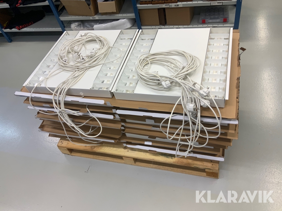 Belysning till innertak 600x600, Nykvarn, Klaravik auktioner