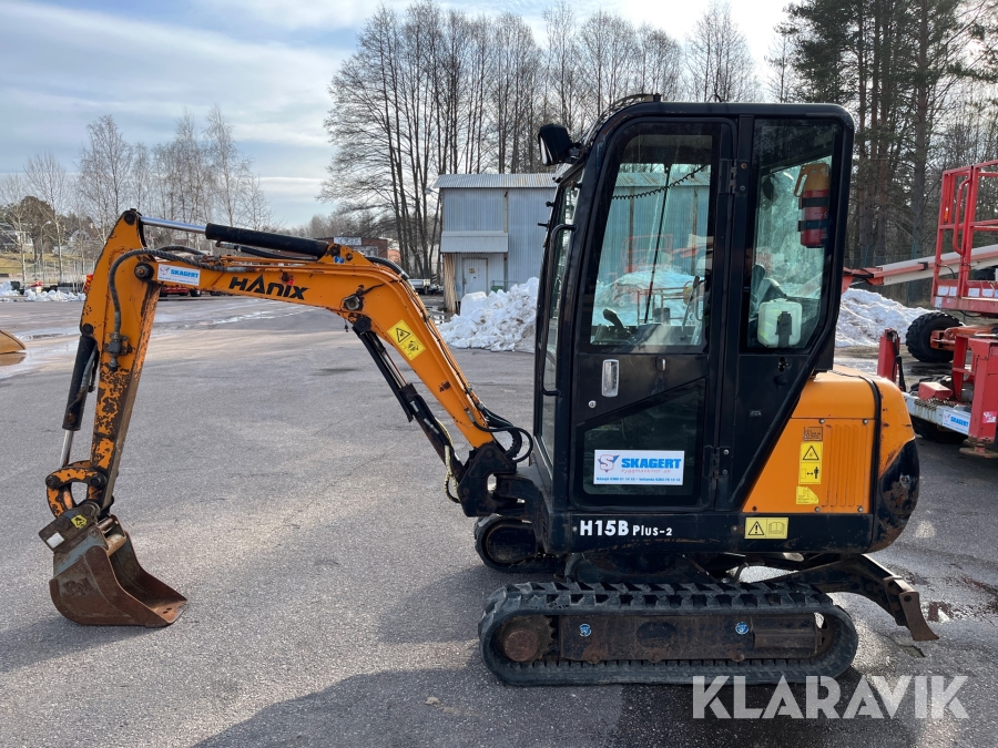 Grävmaskin Hanix H15B