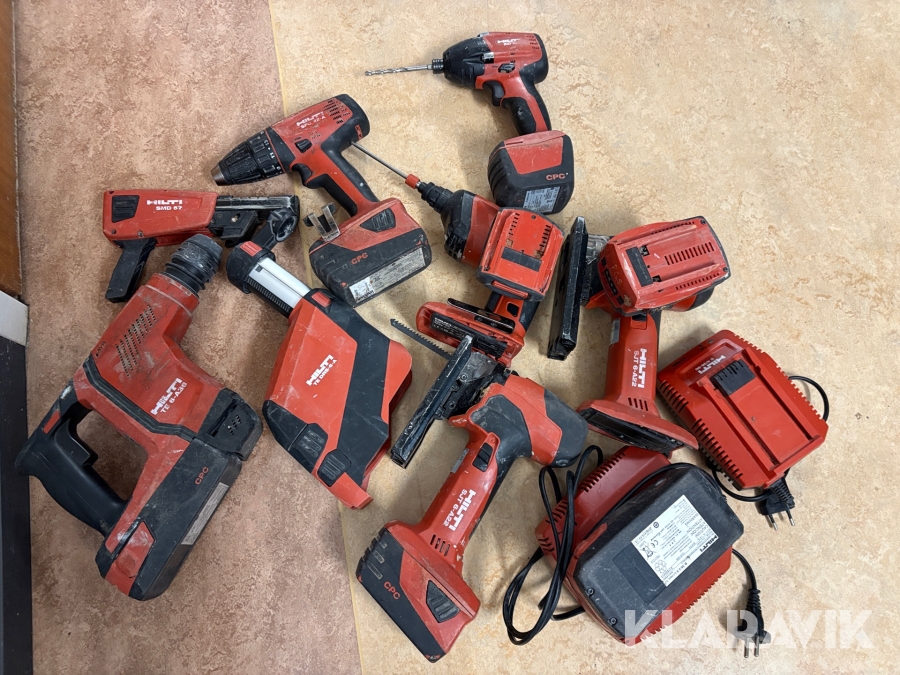 Paket med Hilti maskiner Hilti