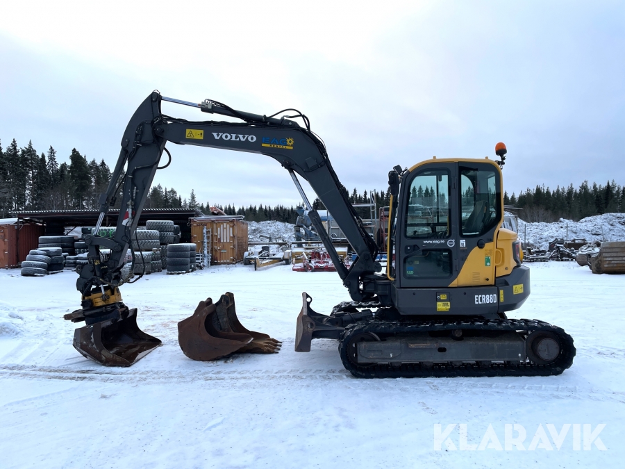Bandgrävare Volvo ECR88D