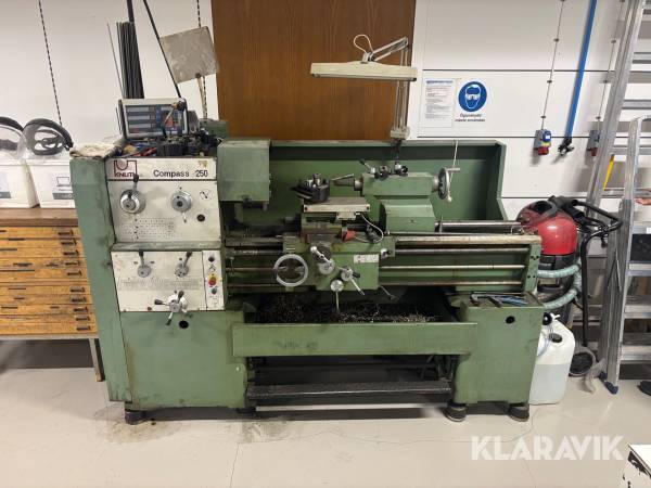 Svarv Knuth Compass 250 med tillbehör