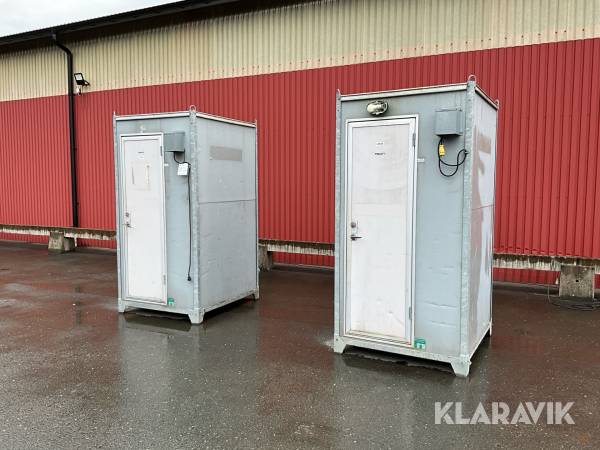 Vattentoalett 2st Norrlandsvagnar T-1