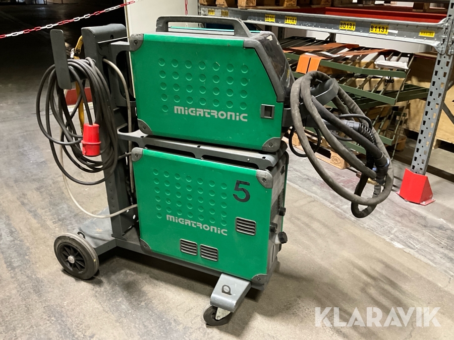 Mig-Mag svets Migatronic Sigma 400, Umeå, Klaravik auktioner