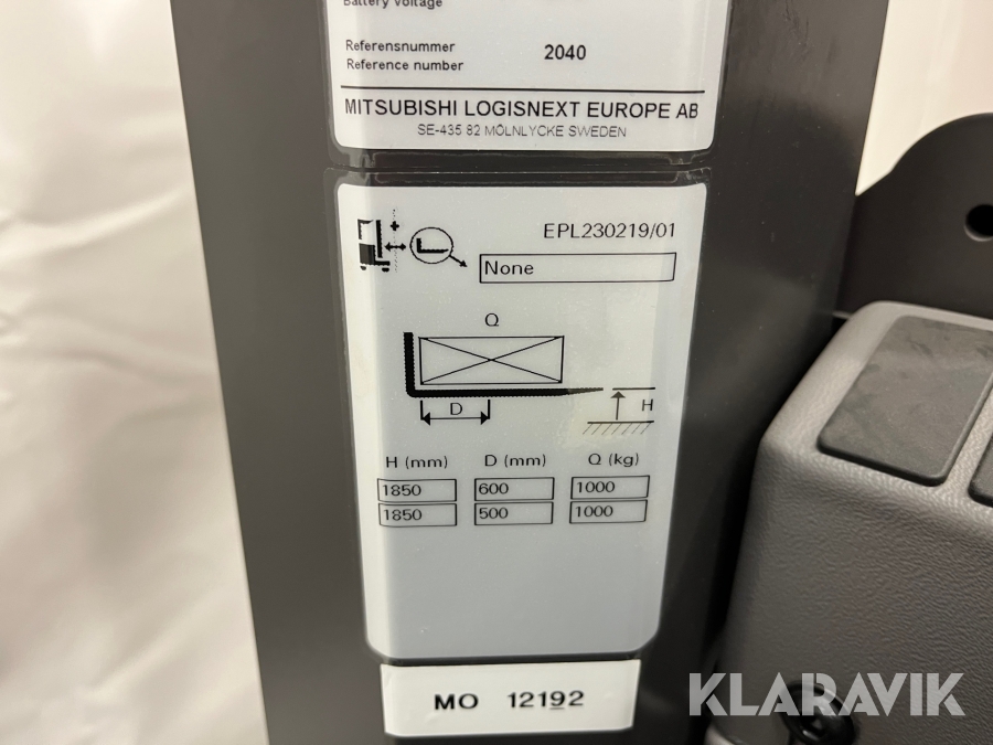 Truck Mitsubishi OPBL10P, Järfälla, Klaravik auktioner