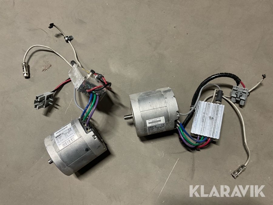 Elmotor Amer BL80L 2 st med styrbox