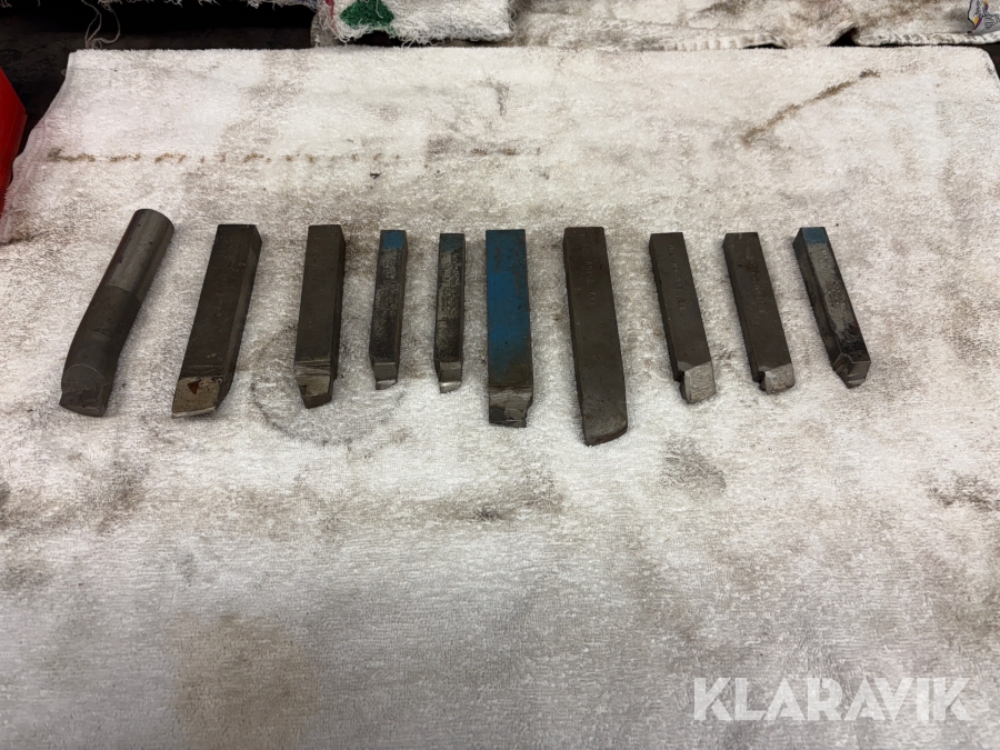 Blandade Svarvstål 10 st