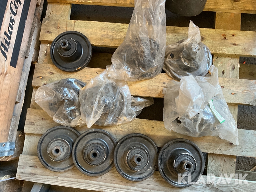 Underrullar / bandrullar Takeuchi 10st