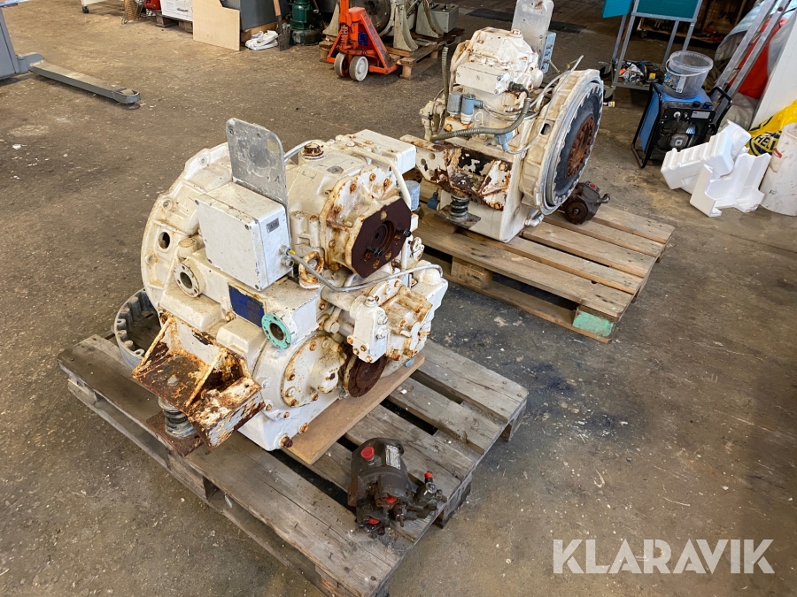 Backväxel ZF BU165P2 för vattenjet 2st