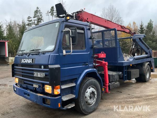 Kranbil Scania P92m 4x2