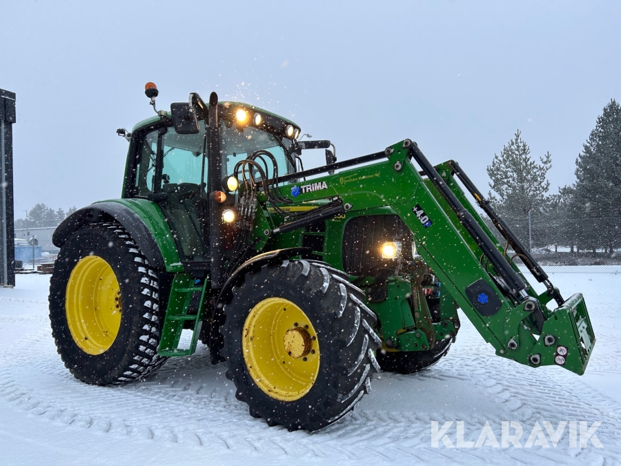 Traktor John Deere 6330 med lastare