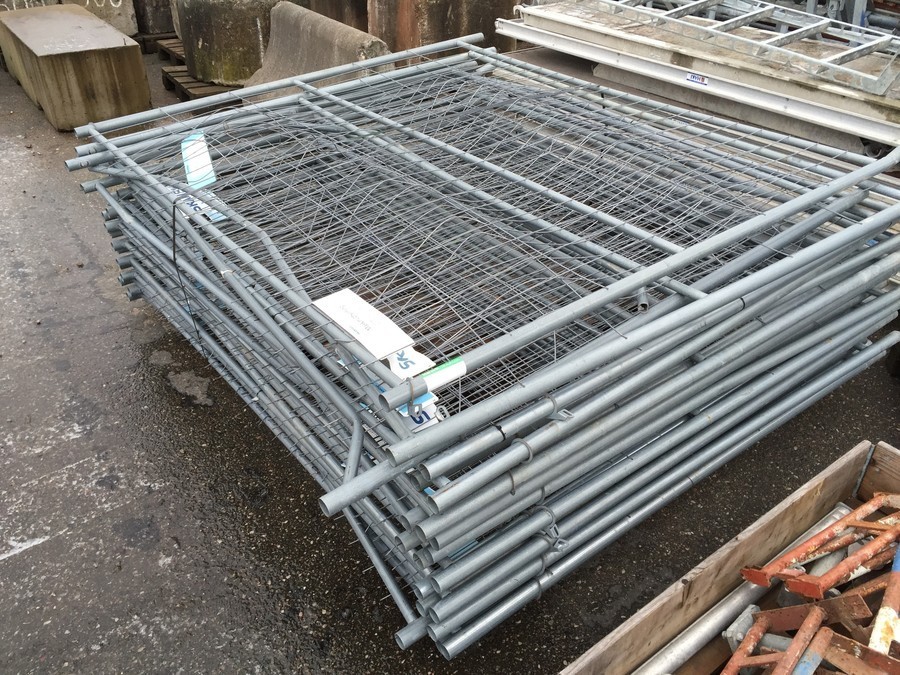 byggstaket / byggstängsel