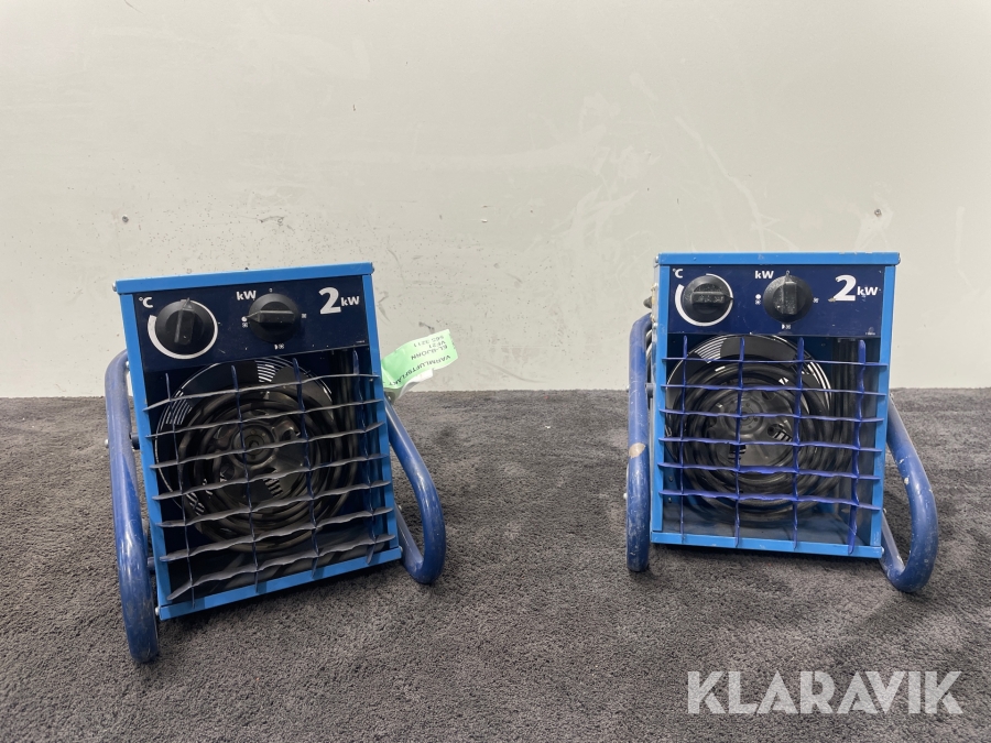 Varmluftsfläktar El-Björn VF 21 A