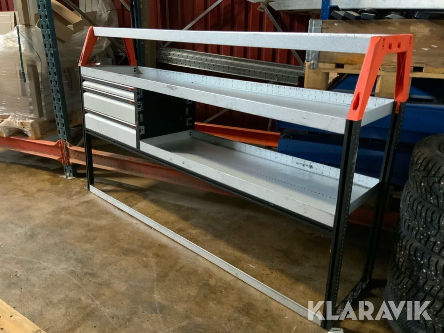 Verktygsinredning för skåpbil Work System