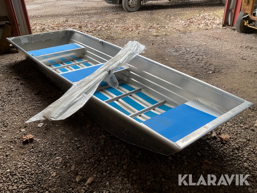 Aluminiumbåt Siljan 370F flatbottnad