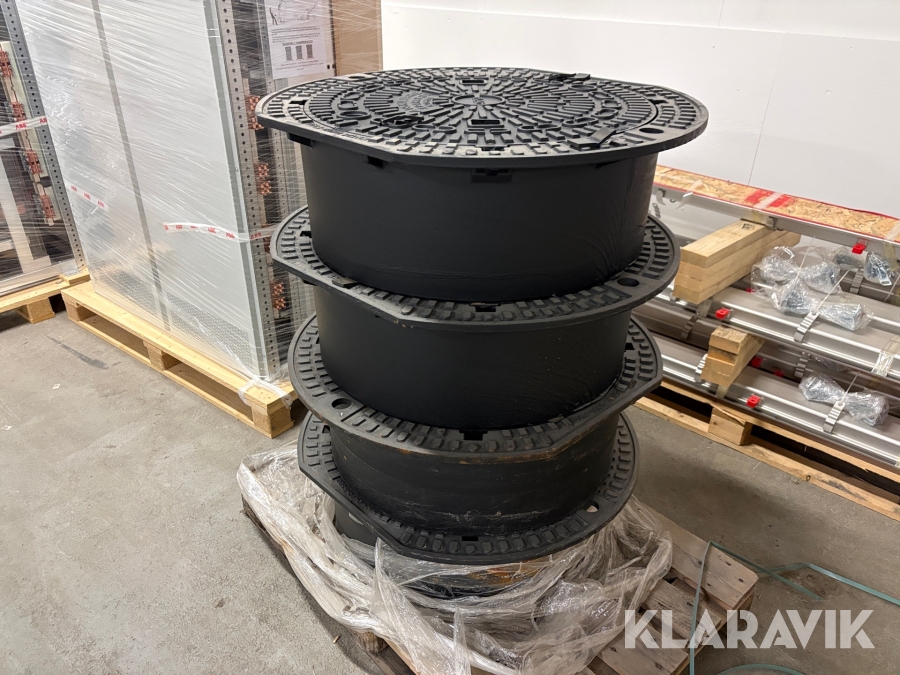 Brunnslock Aco D400-F900 , 4st