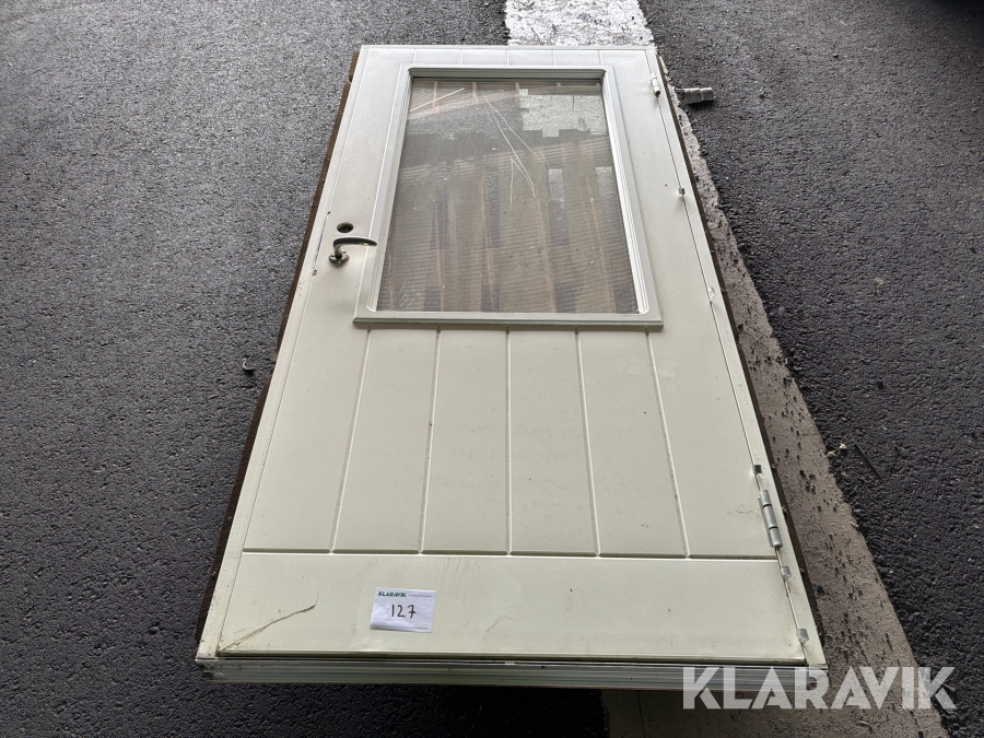 Ytterdörr med karm 1st