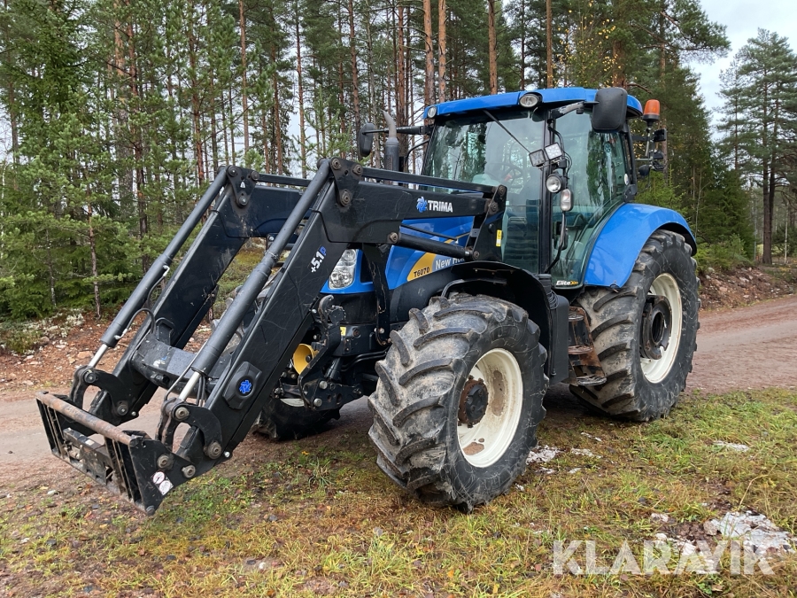 Traktor New Holland T6070 Elite med lastare